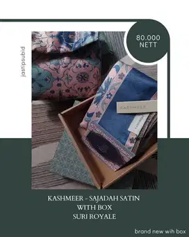 KASHMEER Sajadah Satin