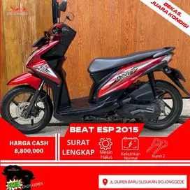 BEAT ESP 2015 PAJAK AKTIF TERMURAH SIAP PAKE