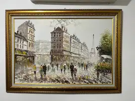 Figuran Hiasan Dinding Menara Eiffel