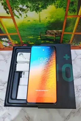 Samsung S10 Plus Ex Resmi Indonesia fullset
