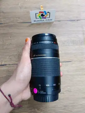 LENSA TELE CANON 75 300MM III USM
