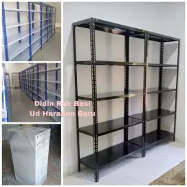 Rak besi serbaguna murah Rak laundry pakaian rak susun penyimpanan