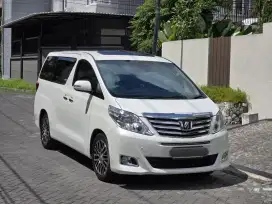 NEW ALPHARD G 2014 PUTIH PILOT SEAT PREMIUM SOUND RSE LOW KM !!
