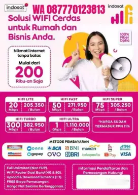 Jasa pasang wifi rumah