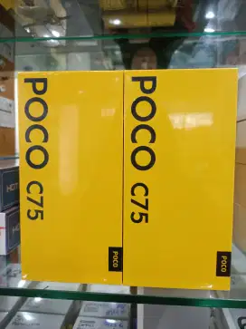 Poco c75 6/128 8/256 garansi resmi (no repack)