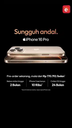 iPhone 16 terbaru