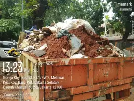 Jasa buang puing sampah