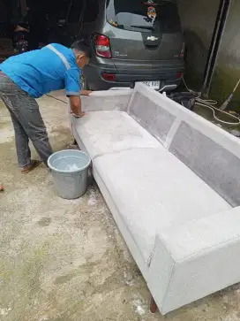 Jasa cuci kasur springbed sofa jok mobil dll