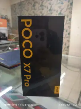 Poco X7 5G 8/256gb baru garansi resmi bisa TT Kredit