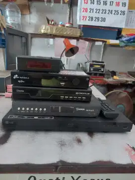 BU dijual dvd LG (matot) & reciver parabola