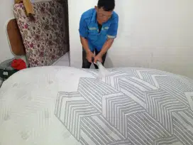 Jasa cuci kasur springbed sofa karpet jok mobil dll
