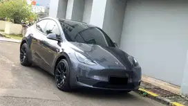 [ ODOMETER 500 KM ]Tesla Mode Y Long Range AWD Dual Motor AT Abu 2022