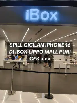 KREDIT IPHONE 16 512GB DI IBOX SYARAT CUKUP KTP