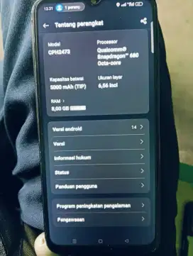 DI JUAL OPPO A77S RAM 8+4/128