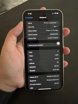 Iphone 12 Pro Max 128 Terdaftar Beacukai