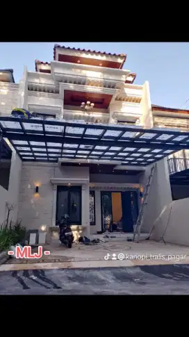 Promo Termurah Kanopi Canopy, Tralis Teralis, Tangga,Pagar,Rangka Atap