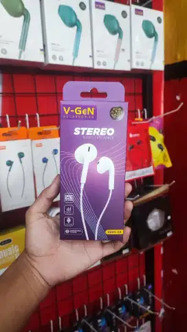 HEADSET STEREO V-GEN VEP1-34