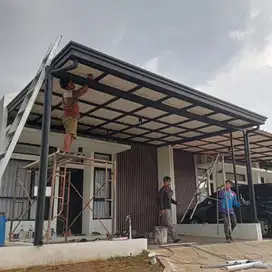 Kanopi Atap Alderon Double Layer