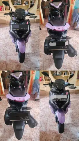 Aerox Tahun 2022 non ABS Hitam