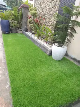 Rumput sintetis taman