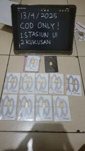 Ready emas antam terbaru