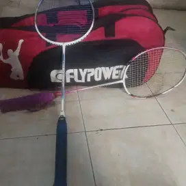 Yonex ArcSaber 9 dan Fly Power dragon Power 07