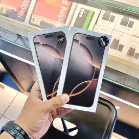 Iphone 16, 16 Pro, 16 Pro Max iBox New Baru Garansi Resmi 1 Tahun