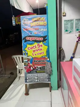 Cuci setrika laundry