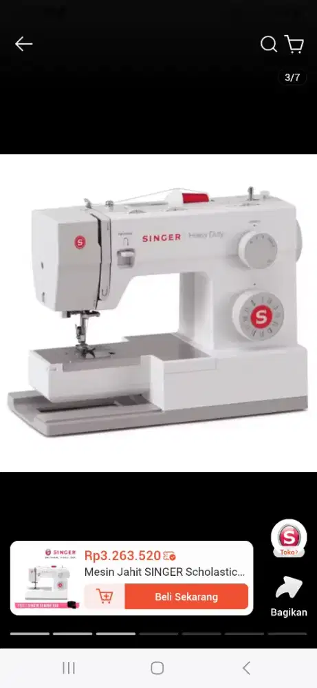 Mesin jahit singer murah