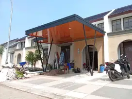 Kanopi rumah plus plafon pvc