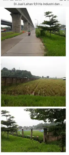 Jual tanah industri cikarang