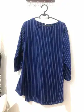 Baju biru preloved