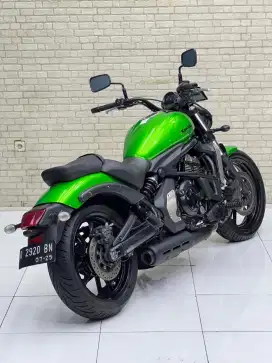 ODO 9RB‼️ Kawasaki Vulcan S650 ABS 2015 Green Original Mustika Malang