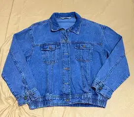 DENIM JEANS JAKET WANITA