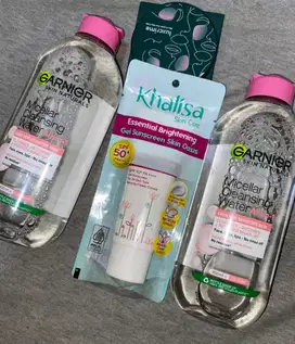GARNIER MICELLAR WATER, TWOWAYCAKE LUXCRIME