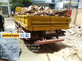 Jasa buang sampah puing pengurugan dan pindahan