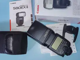 Canon Speedlite 580EX II Ex Garansi DS
