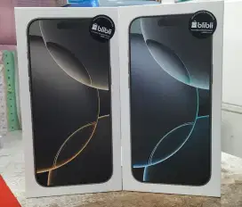 iPhone 16 Promax 256GB Resmi