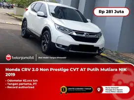[ LOW KM ] Honda CR-V CR V CRV 2.0 CVT AT CKD Putih Mutiara 2019/2020