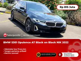 [ PAJAK PANJANG ] Bmw 530i Opulence Black HITAM Sunroof 2022 2023