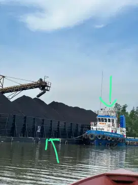 dijual tongkang tugboat kapal takbot tarik ponton