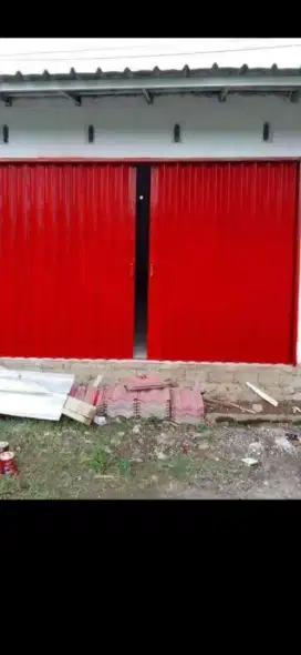 folding gate rolling door murrah berkualitas bisa cod 665