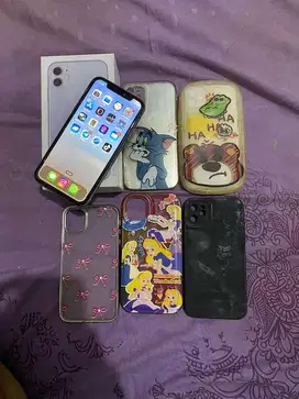 Ip 11 64 ungu bu fullset wifi only