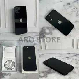 iphone 13 128gb beacukai fullset like new hitam midnight
