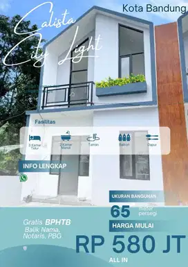 Dijual rumah murah 2 lantai siap huni di Cilengkrang Ujungberung