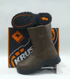 sepatu safety tambang merk krusher uk 6