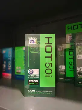 Infinix Hot 50i 6GB+6GB/128GB Promo Murah New Segel