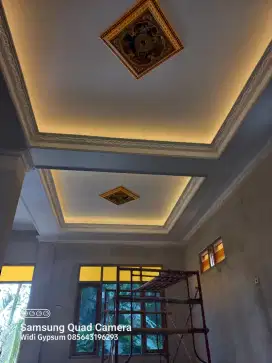 Pemasangan plafon gypsum, PVC Berkualitas