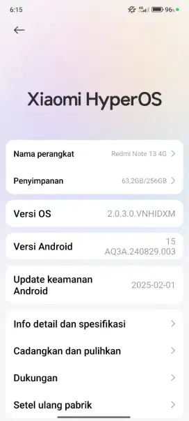 Jual Cepat Redmi Note 13 4G Ram 8/256