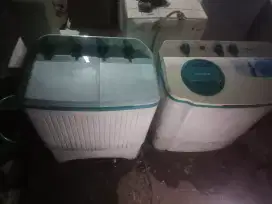 Mesin cuci 2 tabung polytron